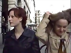 Classic UK British T-Bob panty pissing in public from Kazaa and Limewire
