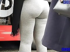 candid round ass compilation with, pawg, light skin and ebony