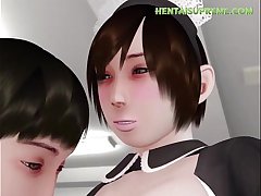 HentaiSupreme.COM - Hentai Girl Barely Capable Taking That Cock in Pussy