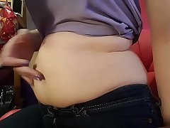 FatGirlsHome.COM - (HD) Chubby Girl Belly Play