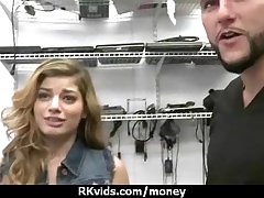Stunning Euro Teen Gets Talked In To Giving A Blowjob For Cash 19